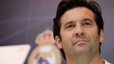 Solari, en rueda de prensa Solari, en rueda de prensa