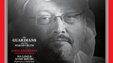 Jamal Khashoggi, nombrado Persona del Año 2018 por la revista Time