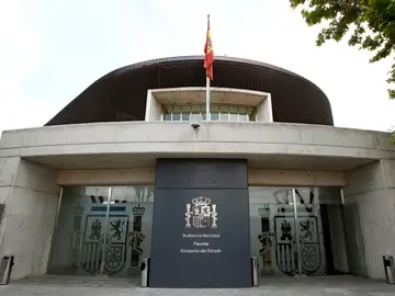 Fachada de la sede de la Audiencia Nacional-Fiscalia y Abogacía del Estado en San Fernando de Henares Fachada de la sede de la Audiencia Nacional-Fiscalia y Abogacía del Estado en San Fernando de Henares