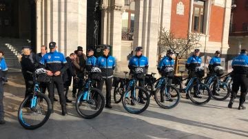 policia local valladolid bici