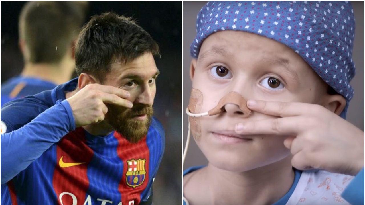 El emotivo vídeo de agradecimiento a Leo Messi por su implicación contra el cáncer infantil