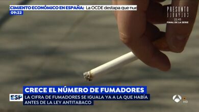 El Gobierno estudia intensificar las medidas antitabaco ante el aumento del número de fumadores, que se sitúa en niveles de 2005