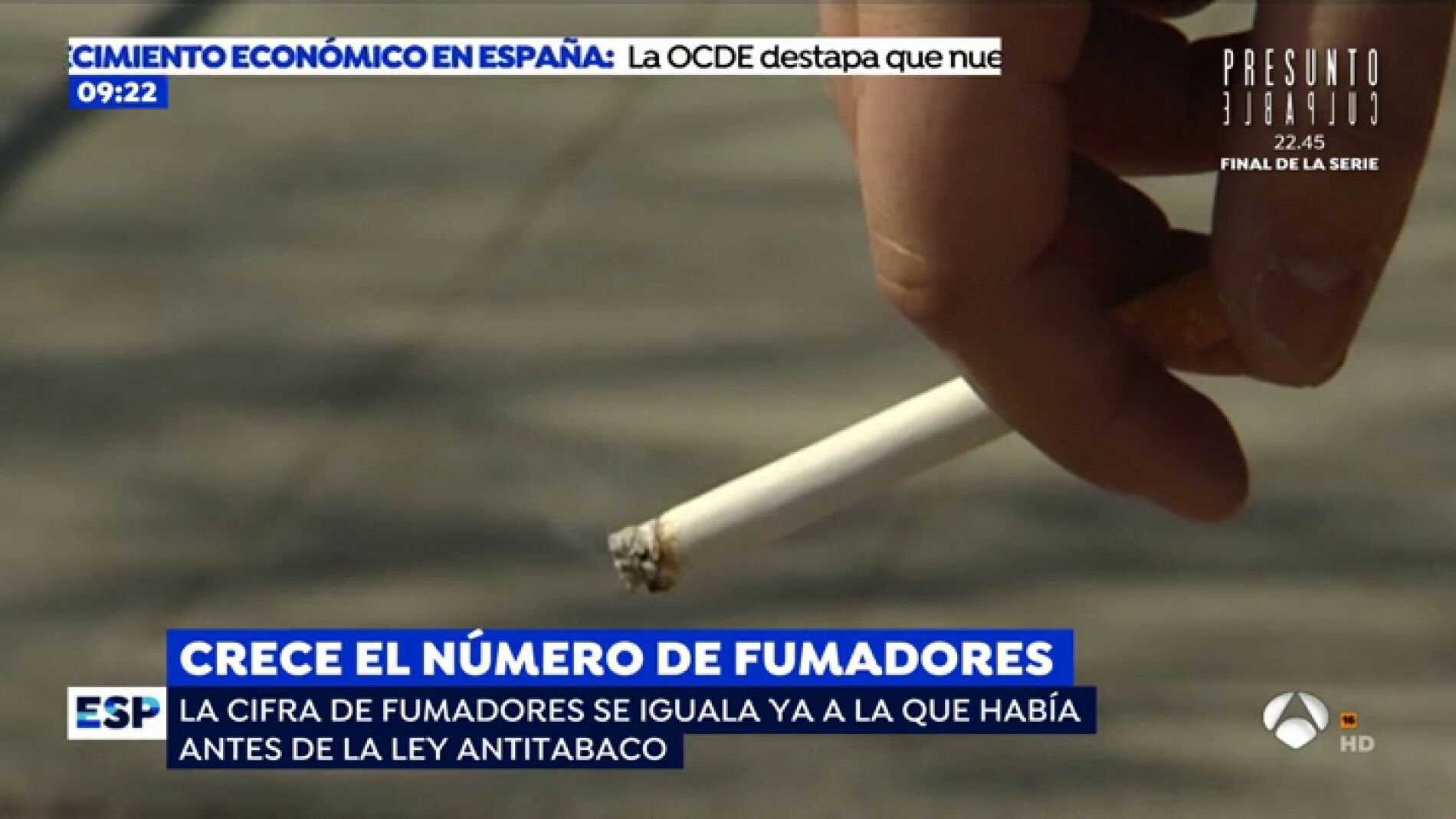 Crece el n&Atilde;&ordm;mero de fumadores
