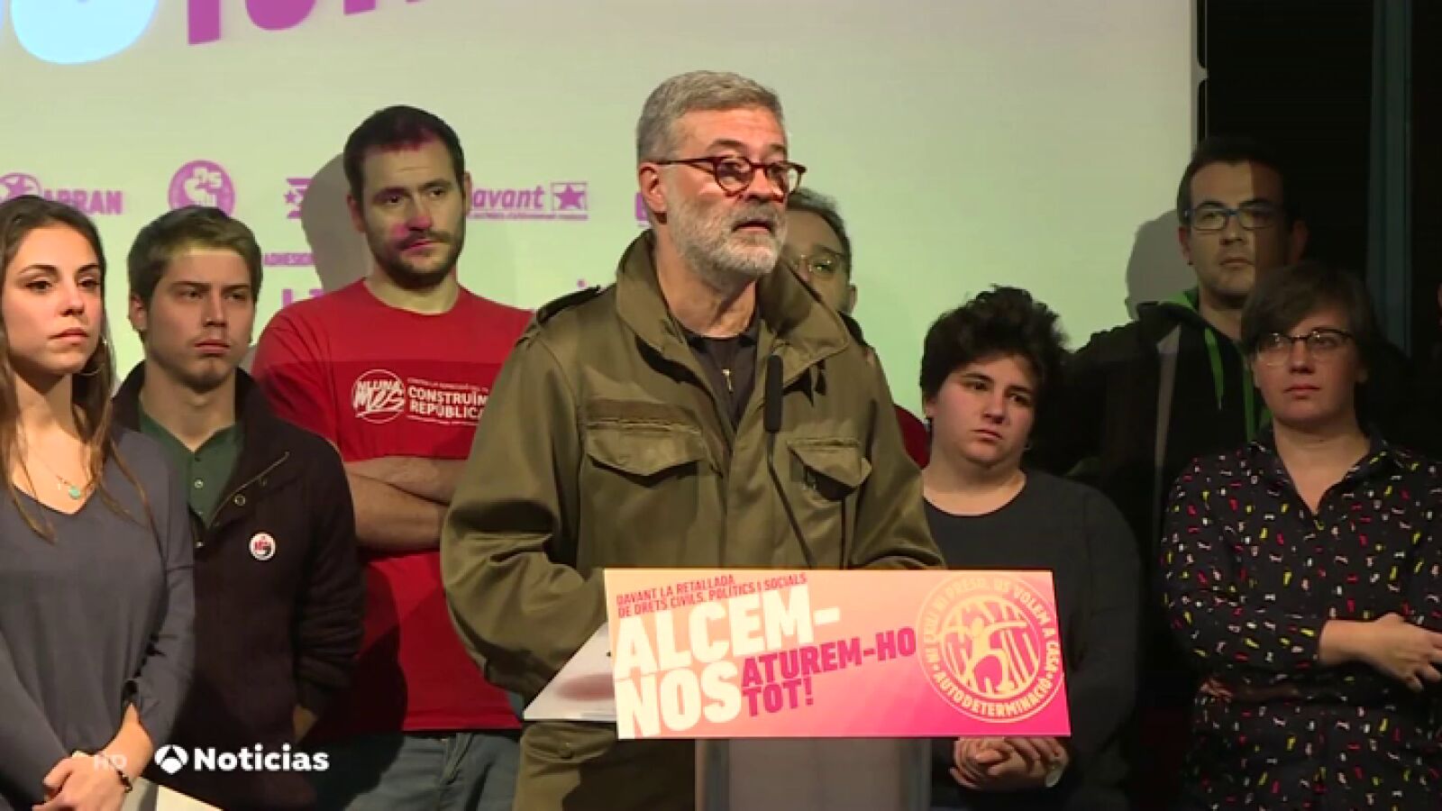 El sector más radical del independentismo llama a los suyos a movilizarse a partir del día 18