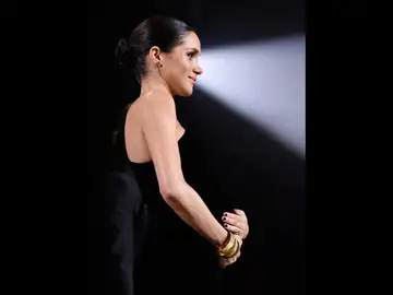 Meghan Markle presume de embarazo en los British Fashion Awards Meghan Markle presume de embarazo en los British Fashion Awards