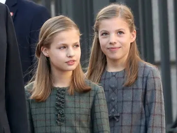 La princesa Leonor y la infanta Sofía La princesa Leonor y la infanta Sofía