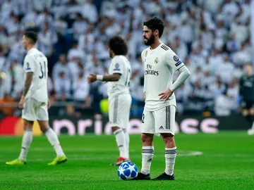 Isco, durante el partido contra el CSKA Isco, durante el partido contra el CSKA