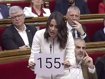 Arrimadas exige el 155 Arrimadas exige el 155