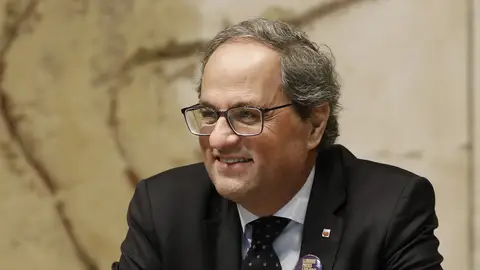 El presidente de la Generalitat, Quim Torra El presidente de la Generalitat, Quim Torra