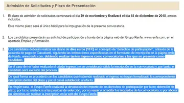 Oferta de empleo en Renfe Oferta de empleo en Renfe