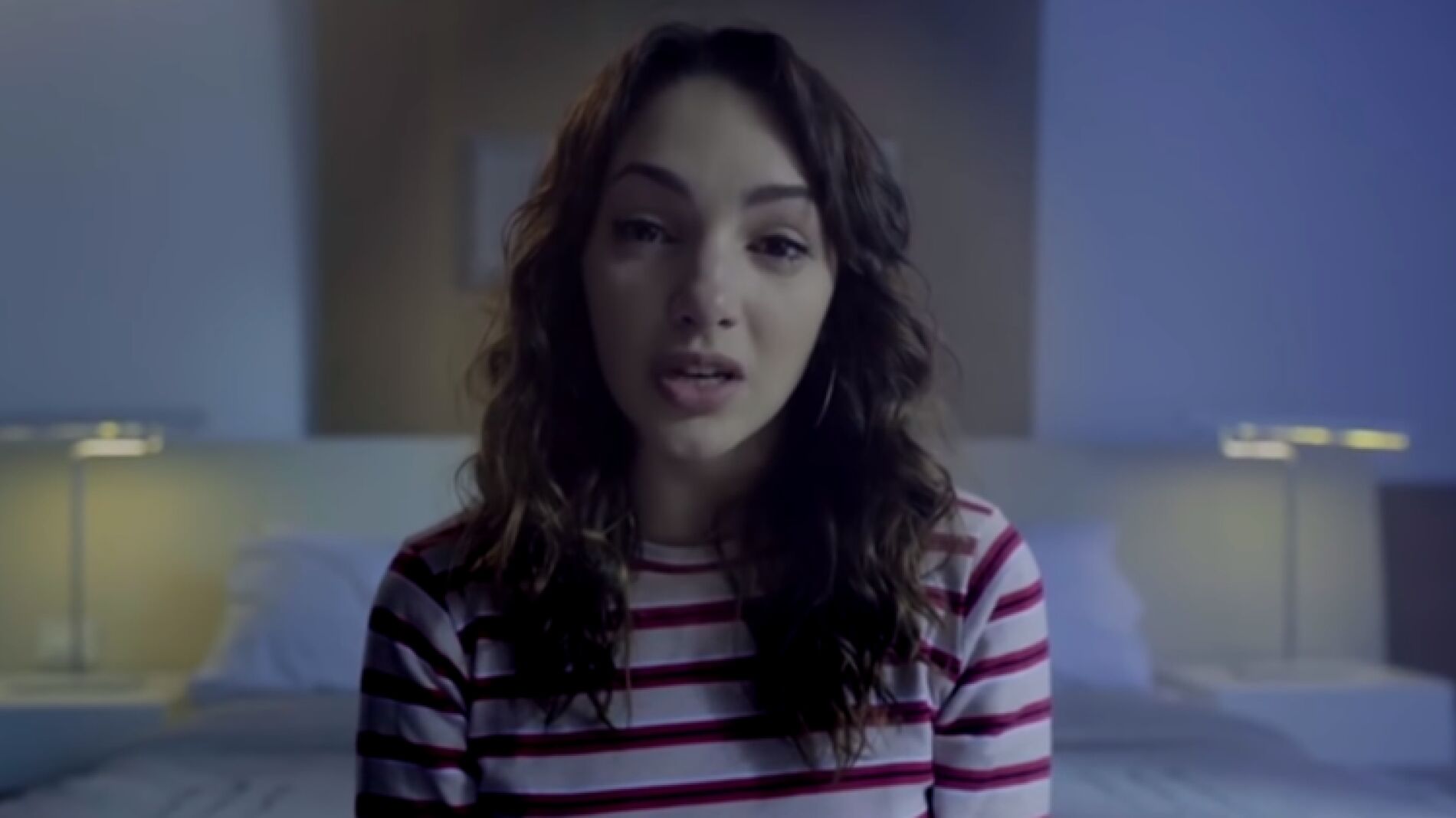 Captura del vídeo con el que Thelma Fardin ha denunciado los hechos