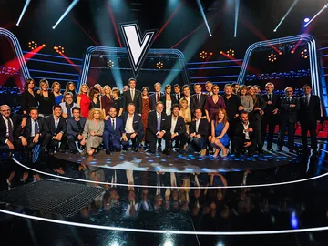 Foto de familia del upfront Foto de familia del upfront