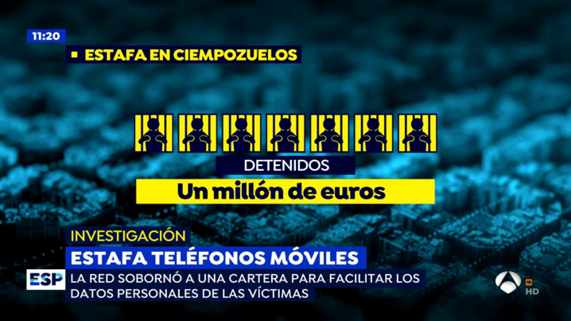 Una cartera c&oacute;mplice de una estafa millonaria de tel&eacute;fonos m&oacute;viles, robaba n&oacute;minas y tarjetas de cr&eacute;dito. 