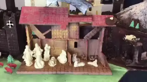 Un belén de chocolate solidario hecho por los ciudadanos de Adeje, en Tenerife Un belén de chocolate solidario hecho por los ciudadanos de Adeje, en Tenerife