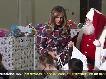 MELANIA TRUMP REGALOS NAVIDAD MELANIA TRUMP REGALOS NAVIDAD