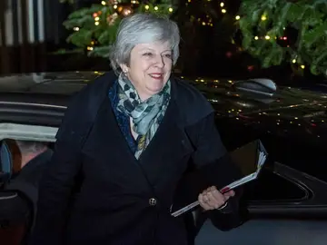La primera ministra británica, la conservadora Theresa May La primera ministra británica, la conservadora Theresa May