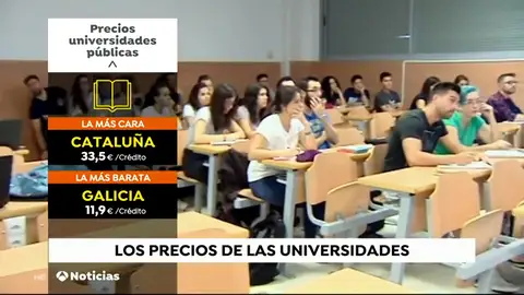 La Universidad Pública Española es una de las más caras de Europa La Universidad Pública Española es una de las más caras de Europa