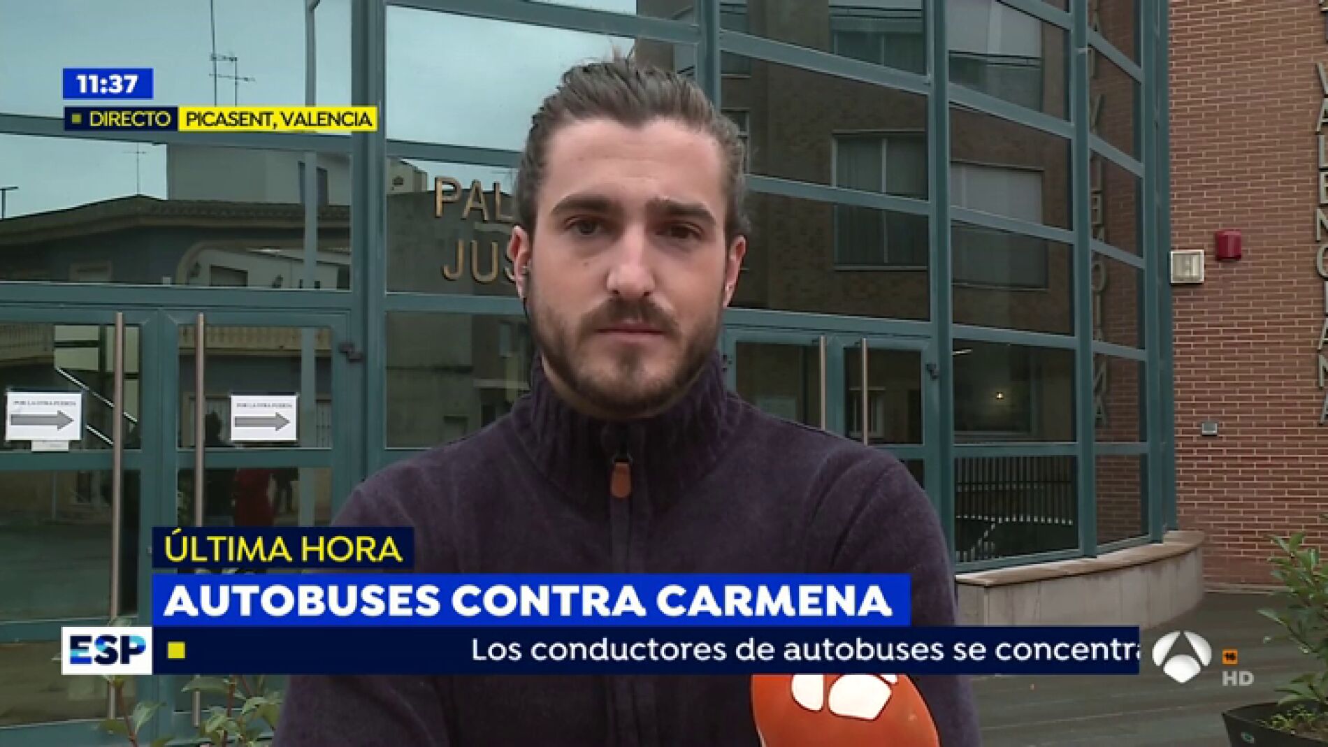 Marc, el joven al que su exnovia y una amiga acusaron falsamente de amenazas. 