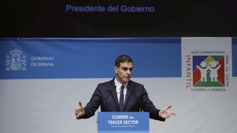 El presidente del Gobierno, Pedro S&aacute;nchez,