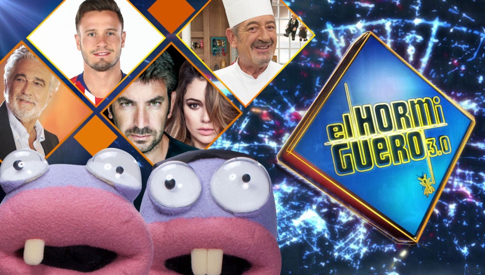 La próxima semana visitarán 'El Hormiguero 3.0' Plácido Domingo, Saúl Ñíguez, Blanca Suárez, Arturo Valls y Karlos Arguiñano