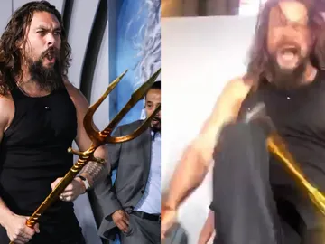 Jason Momoa en la premiere de 'Aquaman' Jason Momoa en la premiere de 'Aquaman'