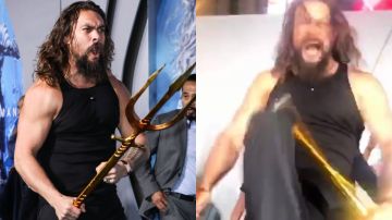 Jason Momoa en la premiere de 'Aquaman' Jason Momoa en la premiere de 'Aquaman'