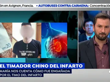 Alerta en Madrid por el 'timo del chino del infarto' en el que han caído decenas de vecinos Alerta en Madrid por el 'timo del chino del infarto' en el que han caído decenas de vecinos