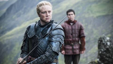 Gwendoline Christie como Brienne de Tarth en 'Juego de Tronos'