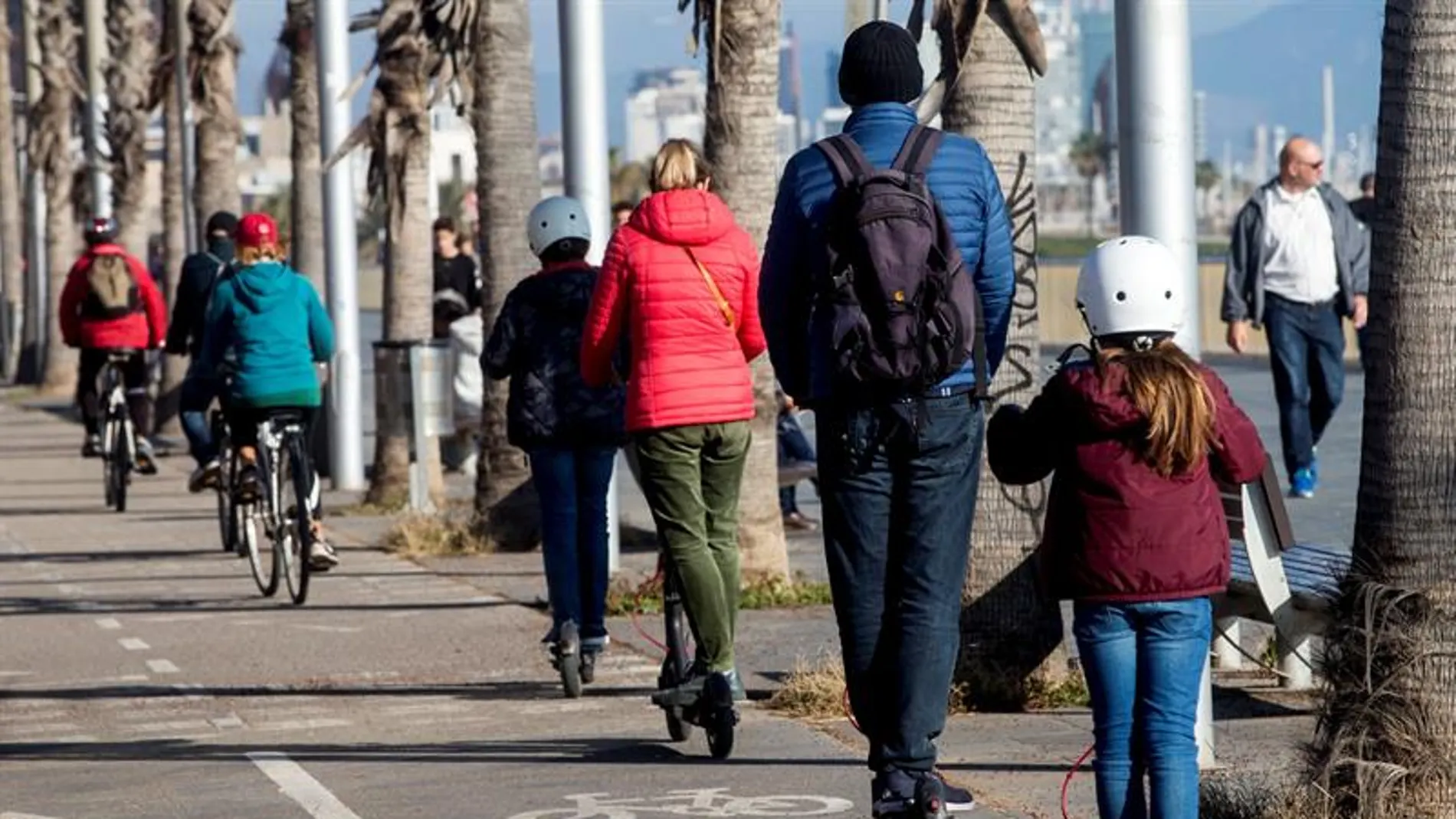 Usuarios de patinetes eléctricos Usuarios de patinetes eléctricos