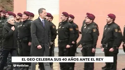 Los Geo celebran sus 40 años ante el Rey Los Geo celebran sus 40 años ante el Rey
