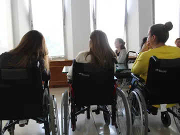 Profesionales de Atresmedia se ponen en la piel de personas con discapacidad Profesionales de Atresmedia se ponen en la piel de personas con discapacidad