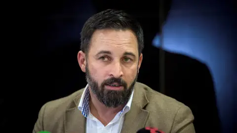 El líder de Vox, Santiago Abascal El líder de Vox, Santiago Abascal