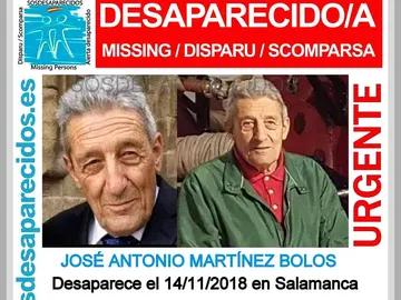 Anciano desaparecido Anciano desaparecido