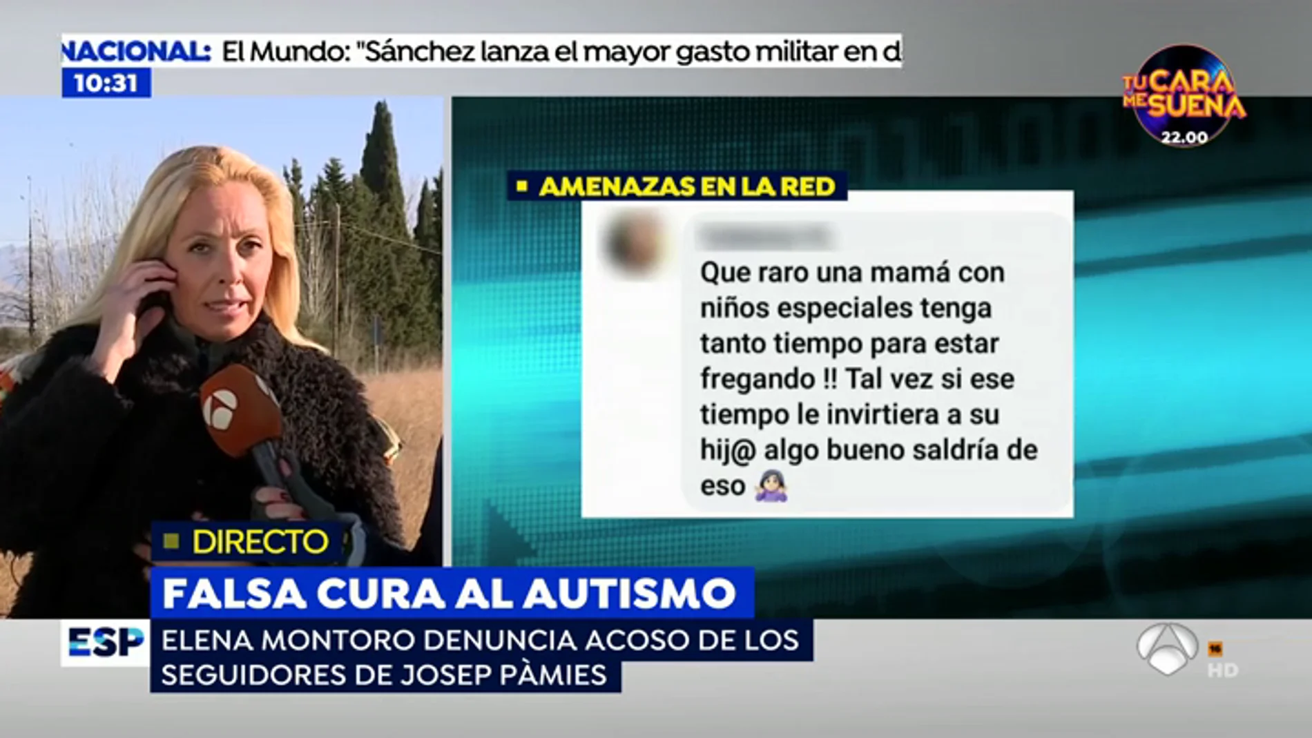 Los seguidores ultras del curandero Josep Pámies a una madre de un niño autista: "Lo mejor que te puede pasar es lo mismo que le pasó a la chica de La Manada" 