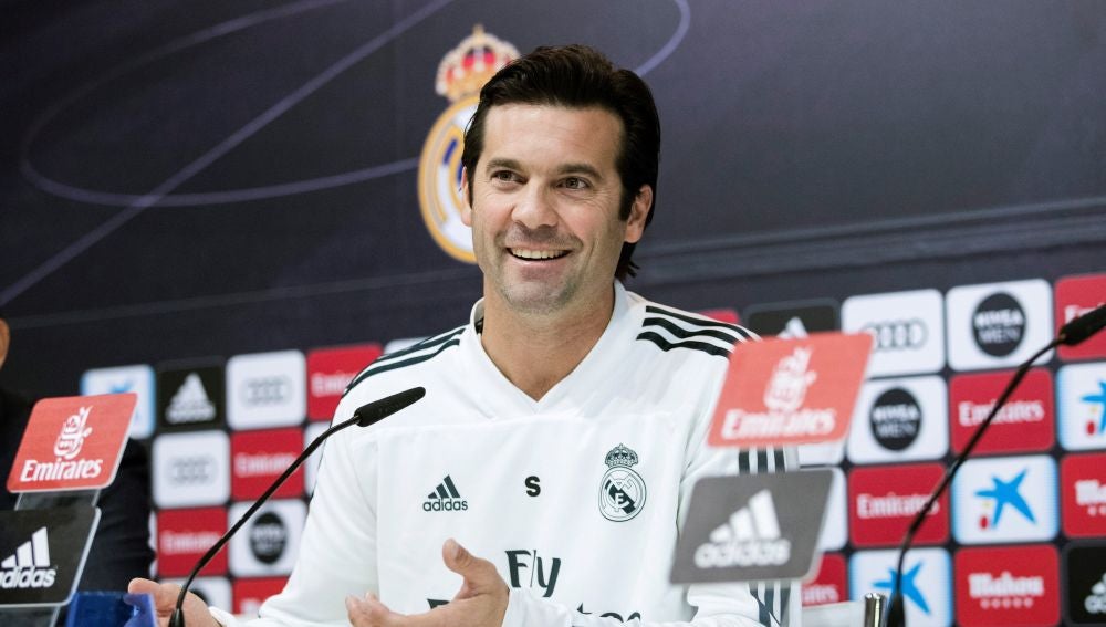 Solari, entrenador del Real Madrid