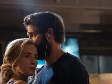Emily Blunt y John Krasinski en 'Un lugar tranquilo' Emily Blunt y John Krasinski en 'Un lugar tranquilo'