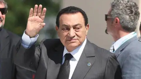 El ex presidente egipcio Hosni Mubarak El ex presidente egipcio Hosni Mubarak