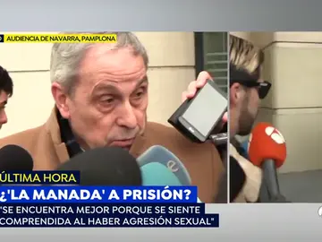El abogado de la víctima de La Manada: "Como mínimo irán once años a la cárcel y debe ser ya porque hay riesgo de fuga" El abogado de la víctima de La Manada: "Como mínimo irán once años a la cárcel y debe ser ya porque hay riesgo de fuga"