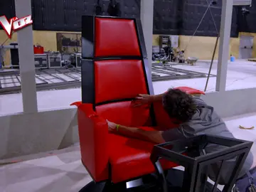 Así se construyó el sillón de los coaches de 'La Voz' Así se construyó el sillón de los coaches de 'La Voz'