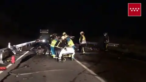 Un fallecido en una colisión frontal en San Fernando de Henares Un fallecido en una colisión frontal en San Fernando de Henares