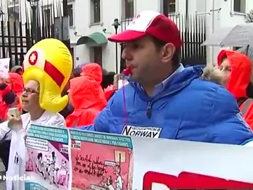 La sanidad gallega sale a las calles La sanidad gallega sale a las calles