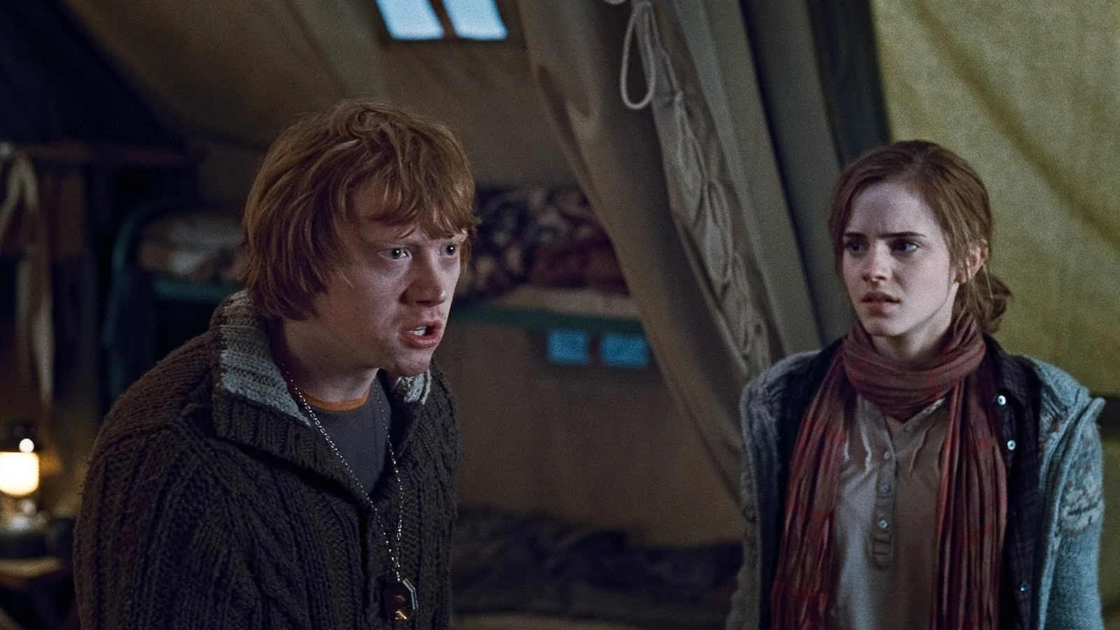 Rupert Grint y Emma Watson en 'Harry Potter' Rupert Grint y Emma Watson en 'Harry Potter'