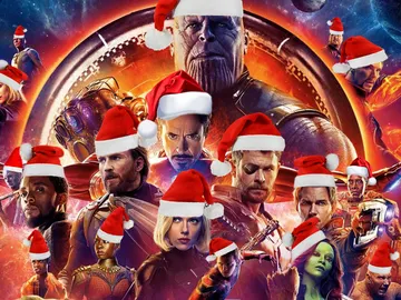 'Vengadores: Infinity Christmas' 'Vengadores: Infinity Christmas'