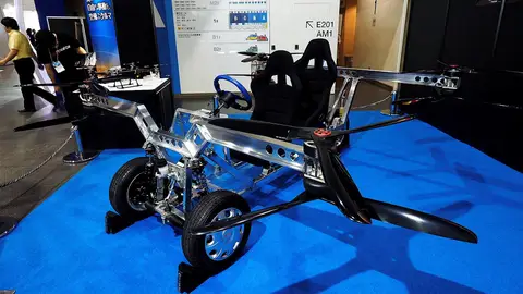 Japón y sus empresas quieren que los automóviles voladores circulen en 2023 Japón y sus empresas quieren que los automóviles voladores circulen en 2023
