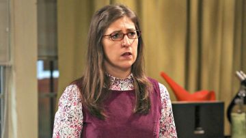Mayim Bialik como Amy en 'The Big Bang Theory'