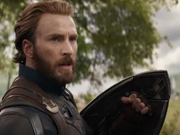 Chris Evans como Capitán América Chris Evans como Capitán América