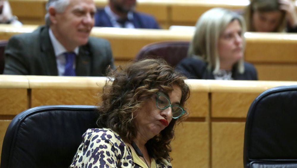  La ministra de Hacienda, María Jesus Montero