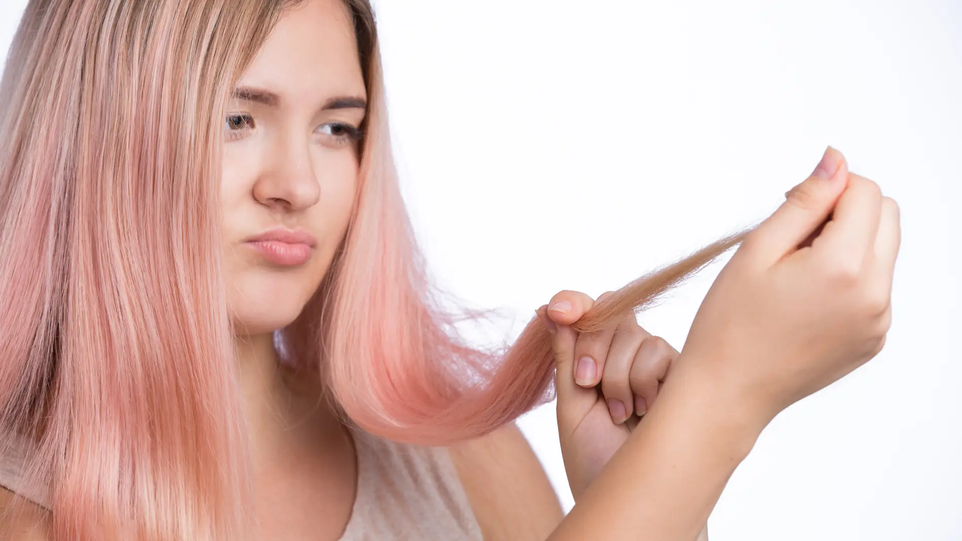 Problemas con el pelo teñido