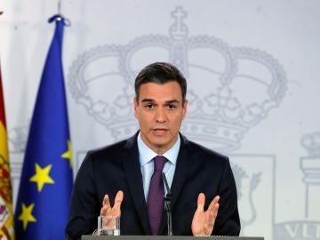 El presidente del Gobierno, Pedro Sánchez