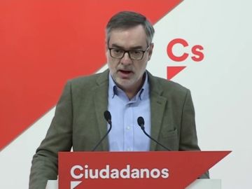 Villegas asegura que C's solo aceptará compartir el Gobierno de coalición con el PP y descartan formar "ningún tipo de tripartito"